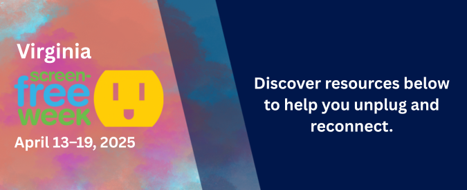 Discover resources below  to help you unplug and reconnect - April 13–19, 2025